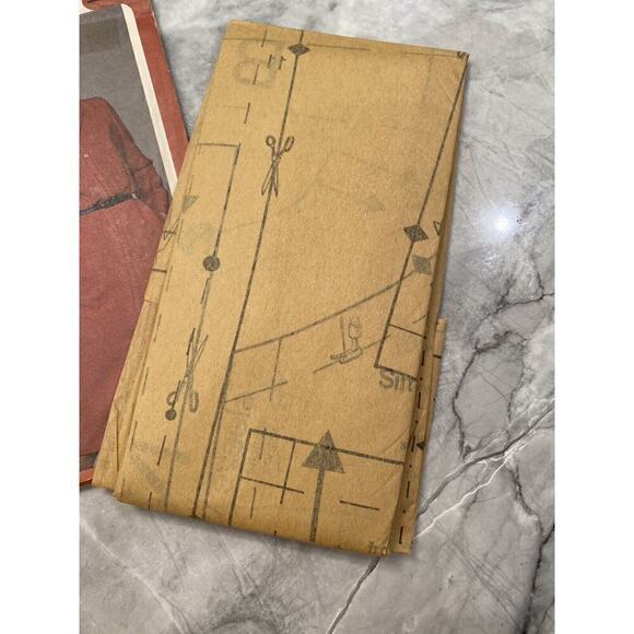 Simplicity Vintage Uncut Misses Pullover Dress Size 10 Pattern No 9742 - Picture 8 of 8